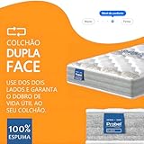 Colchão Solteiro Probel a vácuo D28 Night and Day In Box glide