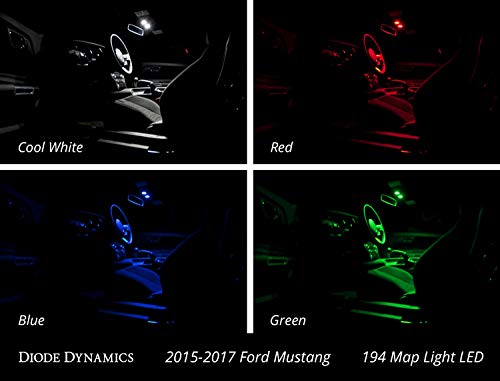 Diode Dynamics Cool White LED para interior Ford Mustang 15-17 miniatura 5