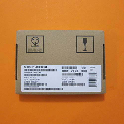 Intel SSD 800GB DC S3700 SSDSC2BA800G301 SSDSC2BA800G3 2.5�C���` SATA 6Gb/s �G���^�[�v���C�Y�\���b�h�X�e�[�g�h���C�u Dell HP HPE Lenovo Supermicro����т���