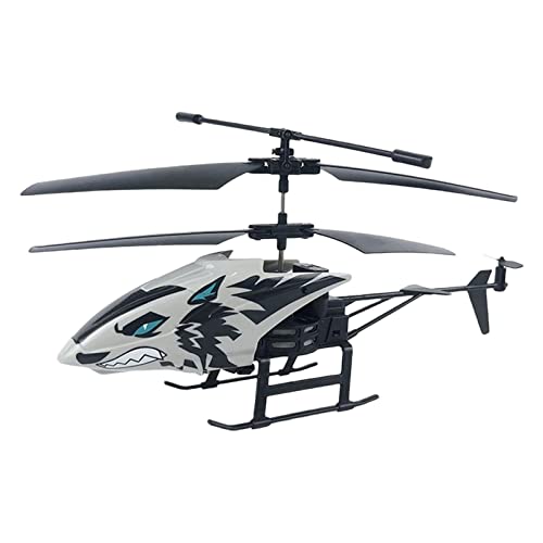 Image of WOVEBIUS RC Helicopter 2CH Anti-Collision for Kids Easy to Fly Include Batteries Gray,Grey