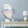 Female Styrofoam- Foam Mannequin Head Stand Model Display Wig Polystyrene Mannequin Manikin Head Polystyrene Head Female Dummy Mannequin Head For Hats Wigs Sunglasses Displays White #2