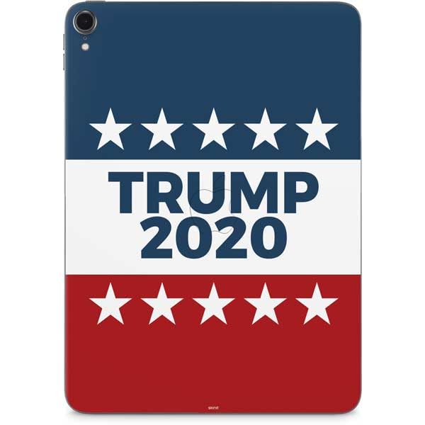 Skinit Decal Tablet Skin Compatible with iPad Pro 12.9in (2017) - Officially Licensed Trump 2020 Red White and Blue Design