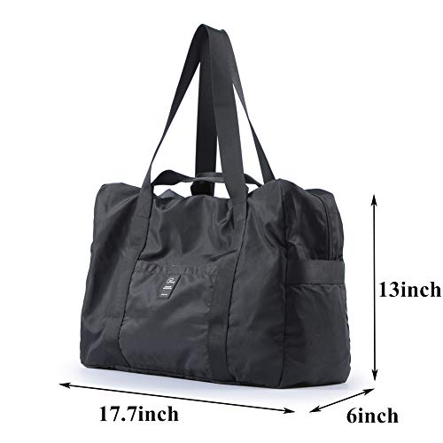 VanFn Foldable Travel Duffel Bag, Sports Duffels Gym Bag, Rainproof Nylon Totes, Sports Shoulder Handbag, Lightweight Duffle Bags For Women & Men, Outdoor Weekend Bag, P.Travel Series3