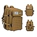 ELITEX Mochila 45L 2021 Táctica Militar Bandera USA Impermeable Deportiva Caza Aire Libre Deportes Gimnasio Portatil Oxford 900D (Khaki)