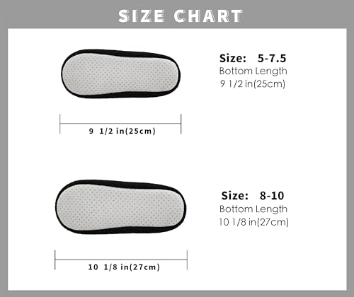 Image of DICUIRD Slipper Socks For Women With Grippers, Fuzzy With Non Slip Bottoms, Cozy Warm Knit Slippers