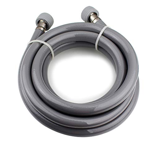 YOO.MEE Shower Hose 59 inch (4.9 Ft.) for Handheld Showerhead, Grey