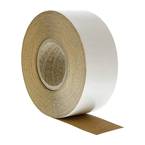 Dura-Gold Premium 60 Grit Gold Psa Longboard Sandpaper 10 Yard Long Continuous Roll, 2-3/4" Wide - Self Adhesive Stickyback Sandpaper For Automotive, Woodworking, Air File Sanders, Hand Sanding Blocks #TOP2