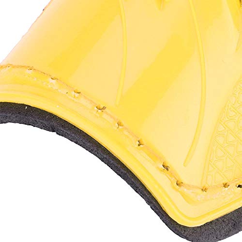 POCREATION Caneleiras de futebol, 14 cm x 8 cm x 3,18 cm, podem ser limpas para praticar jogadores d