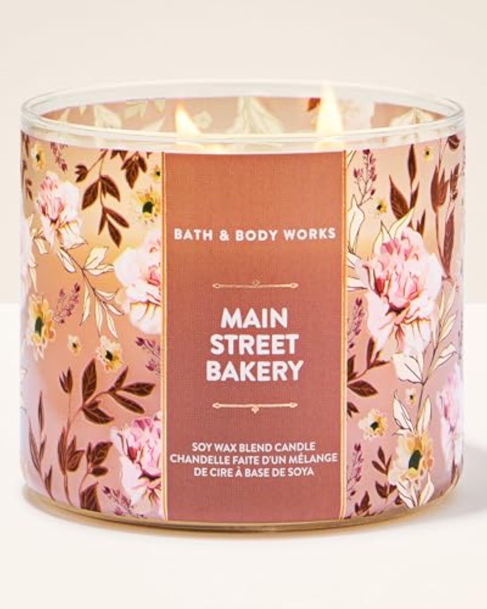 Mainstreet Bakery 3-Wick Candle, Long-Lasting Home Fragrance