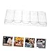 SAFIGLE Acrylic Poker Chip Holder Boxes Multi-Grid Poker Chip Storage Scratch-Resistant