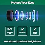 VR Headset for Phone, Virtual Reality Goggles Set vr Headset for Kids and Adults for VR Game Video Movies Education, Compatible with iPhone 16/15/14/13/12 Samsung Android 4.5-6.7" - Image 4