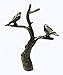 Birds on Branch Antique Metal Finial