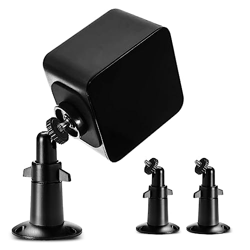 Soporte de Pared de Tornillo de 1/4 para HTC Vive/índice de válvula/estación Base Vive Pro, Soporte Universal de Montaje de Pared de Metal para Sensor de Rift VR (Paquete de 2), Viene con Adhesivo de