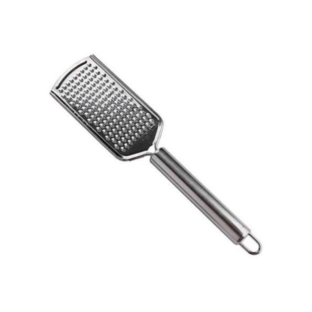 Metaltex Imperial Flat Grater – Stainless Steel with Ergonomic Handle, Beginner Series