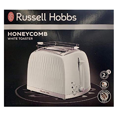 Preisvergleich Produktbild Russell Hobbs 27010-56 Toaster `Honeycomb` weiß
