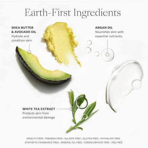 Josie Maran Whipped Argan Oil Body Butter - Hydrate, Soften & Revitalize Skin with Argan Oil, Shea Butter, Avocado Oil & Essential Fatty Acids - Dry Skin Body Moisturizer (2 fl oz / 59 ml)