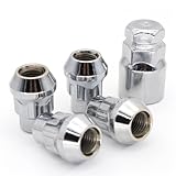 BASPHHH écrou Jante Compatible avec Ford pour Mondeo 2003 2022 Écrous de Roue de Verrouillage de Voiture M12x1,5