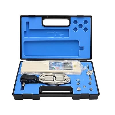 SHAHE Digital Force Gauge Push and Pull Tester Rechargeable Dynamometer LCD Thrust Pressure Meter with Data Output Function (HF-500N)