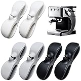 6 Stück Kabelwickler Küche Kabel Organizer für Geräte, Kabelhalter für Küchengeräte Kabelaufwickler Selbstklebend Kabelaufwicklung Kabelführung Vielzweck Kabelclips Kabelverkürzer für Mixer Entsafter