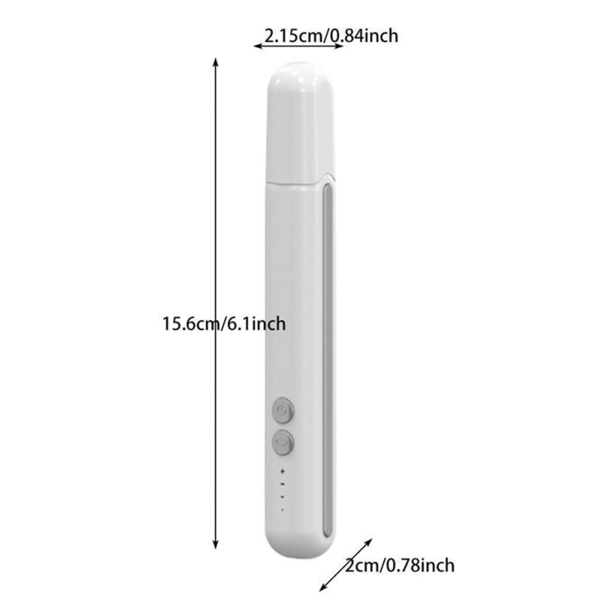 FRCOLOR Fresa per Unghie Elettrica Portatile, Ricarica Usb, 15000 Giri/min, Abs, per Manicure Professionale e Uso Familiare,