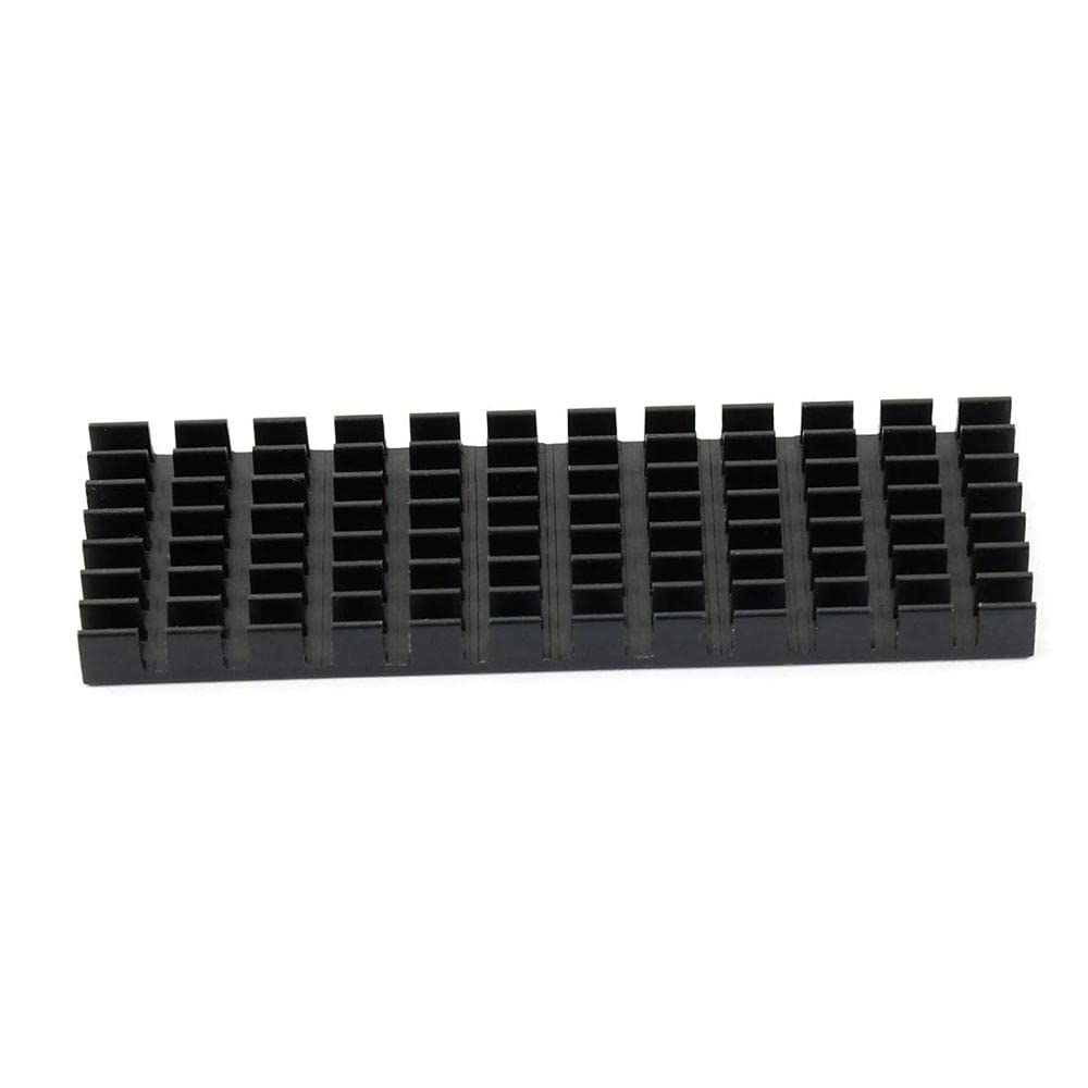 10 Set M.2 NGFF NVMe 2280 PCIE SSD Dissipatore di Calore in Alluminio con Pad Termico