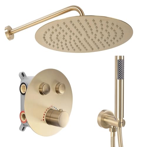 Ensemble de douche encastré en laiton durable Lungo Box - 2