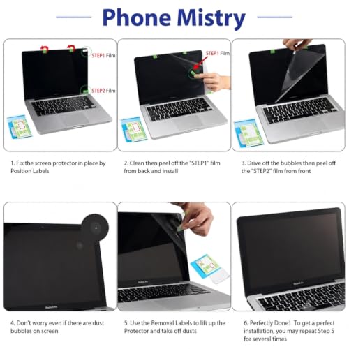 Image of 15.6-Inch Laptop Screen Guard (HD CLEAR(GLOSSY FINISH), PACK OF 2)