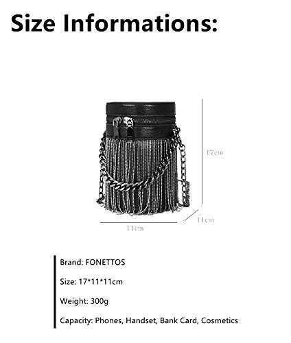 Y2K Punk Bag Tassel Totes Gothic Fringe Bag Women Shoulder Funky Bags Sourpuss Rock Fashion Crossbody Handbag2