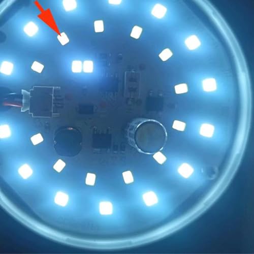 Generic Lâmpada recarregável, lâmpada de emergência portátil, lâmpada led suspensa para camping, fal
