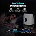 PHILODECO 280 Sq. Ft 35 OZ Dehumidifier, Portable Small Dehumidifiers for Bedroom, Bathroom, Basement,RV with CO mode, Sleep mode, Auto Shut Off, 7 Colorful Lights, White