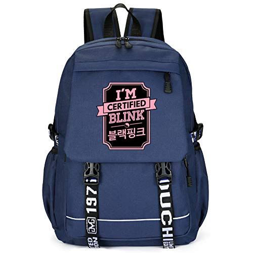 Mujeres KPOP Blackpink Mochila Casual Personalidad Bolsos Escolares Daypacks JISOO Jennie