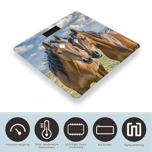 Báscula Digital de Baño Precisa con Plataforma Ancha miniatura 3