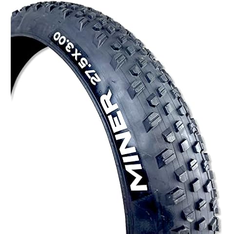 Duro Miner 27.5x3.0 Mountain Bike Tire, Folding Bead - Great Traction, Fast Rolling Cover
