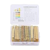 LUYING 300本 炭素皮膜抵抗器 抵抗セット カーボン抵抗器キット DIY 電子工作 300本 1/2W ±5% 10R-1M30種類抗値各10個入り 高精度抵抗器 電子部品セット 電子工作の基本部品