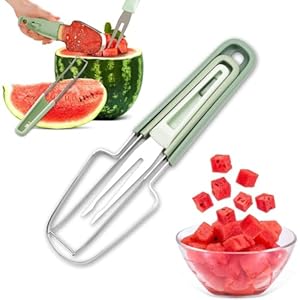 Generisch 3-in-1 Wassermelonenschneider mit Ausstecher