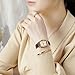 Brown Leather Band Watch for Women - Small Wrist Vintage Style for Lady - Fashion Women Watch