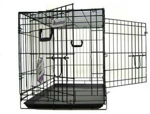 Pet Tek DPK86005 Dream Crate Professional Series 500 Dog Crate, 42 by 28 by 31-Inch, Black