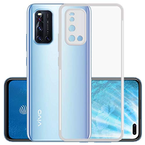 Image of Amazon Brand - Solimo Anti Dust Plug Mobile Cover (Soft & Flexible Back case), for Vivo V19 (Transparent)