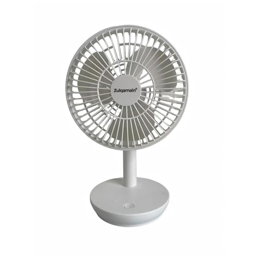 Imagen de A2Z Ventilador de escritorio USB recargable de 6 pulgadas