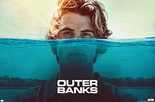 Poster Netflix Outer Banks Water idée cadeau anniversaire ado sans encadrement