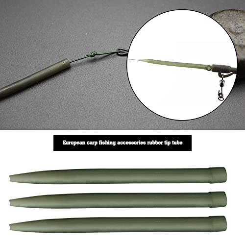 VGOL 100Pcs Anti Tangle Sleeve Replacement Anti-tangling Fishing Terminal Connect Outdoor Fishing Tackle Fishing Accessories Rubber - Image 2