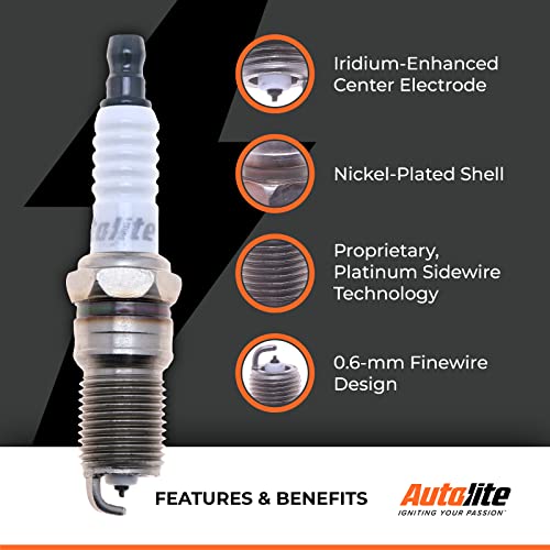 Autolite XP5683 Iridium Xp Automotive Replacement Spark Plugs, Xp5683 thumb #3