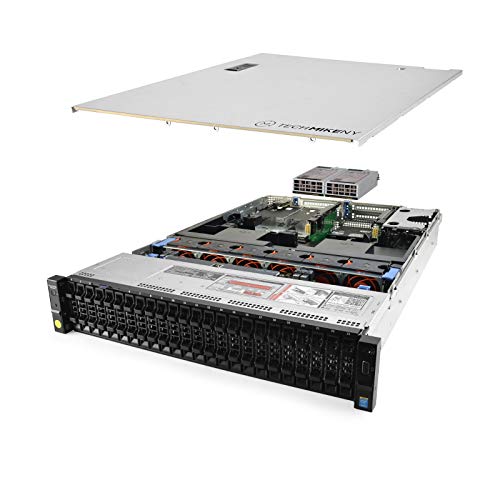 TechMikeNY Server 2X E5-2687Wv4 3.00Ghz 24-Core 1.0TB RAM PowerEdge R730xd (Renewed)