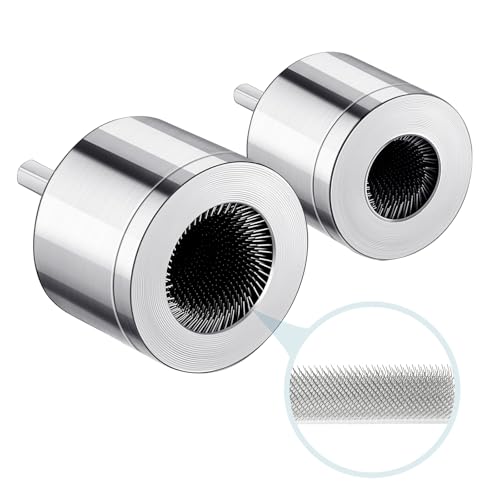 Copper Pipe Cleaner 15+22mm Drill Tube Cleaning Brush Upgraded Carbon SteelCopper Pipe Tube Cleaning Brushes Efficient Copper Pipe Cleaners Plumbing Brush for Electric Drill Bit