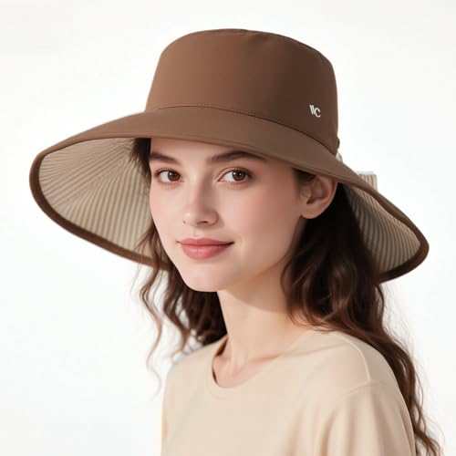 Sombrero reversible para mujer con protección UV miniatura 2