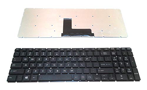 Lph Replacement Keyboard for Toshiba Satellite P55-C P55T-C P55T-C5114 P55W-C P55W-C5200 P55W-C5200X P55W-C5204 P55W-C5208 P55W-C5314 P55W-C5316 L75-C L75-C7140 L75-C7234 L75-C7250