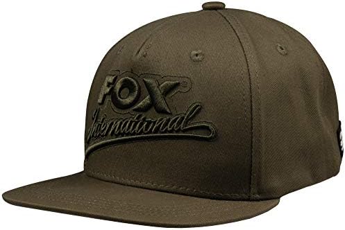 FOX Khaki College Snap Style Snap Back Fishing Cap