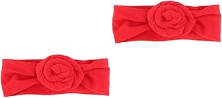 2 Peças Faixas De Cabeça De Bebê Tiaras Com Nós Para Meninas Acessórios De Cabelo Para Crianças Laços De Cabelo Para Crianças Laços De Cabelo De Bebê Faixas De Cabeça Infantis