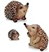 Gemini&Genius Hedgehog Animal Toys for Kids, Jungle Hedgehog Family Animal Toys, Forest Animals Figures Length Size for Kids Play, Cake Toppers, Party Favors, Flowerpot Plant Decors