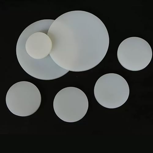ホワイトシリコンゴムシート10枚 円形 厚さ5mm-10mm 断熱シリコーンゴムシール ソフトレザー(65mm×5mm)